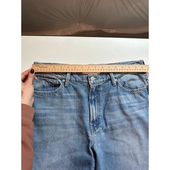 Mother Superior The Dogger Skimp Cuff Jeans Size 30 Wide Leg Leap of Face $268 - Picture 11 of 13